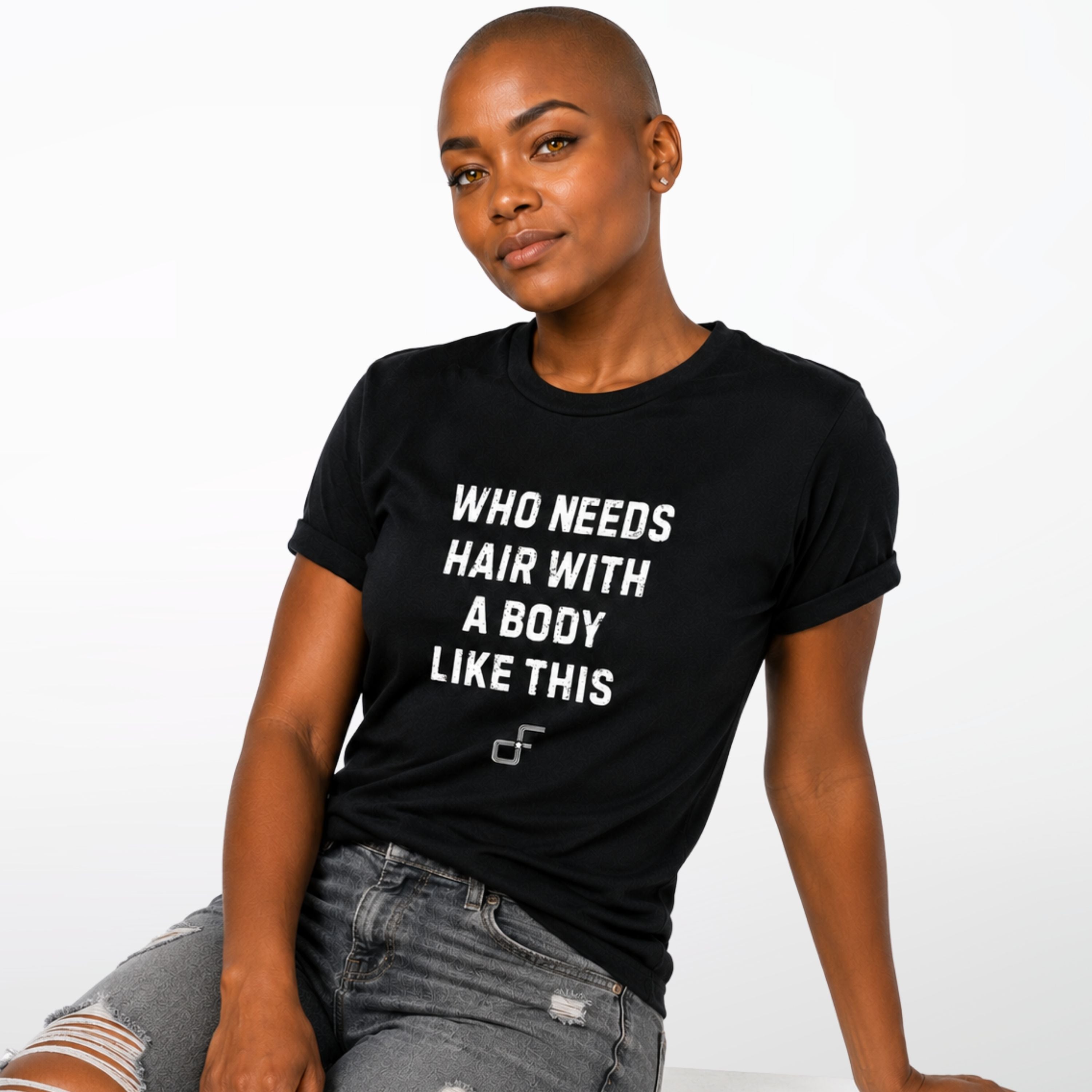 Who Needs Hair Tee