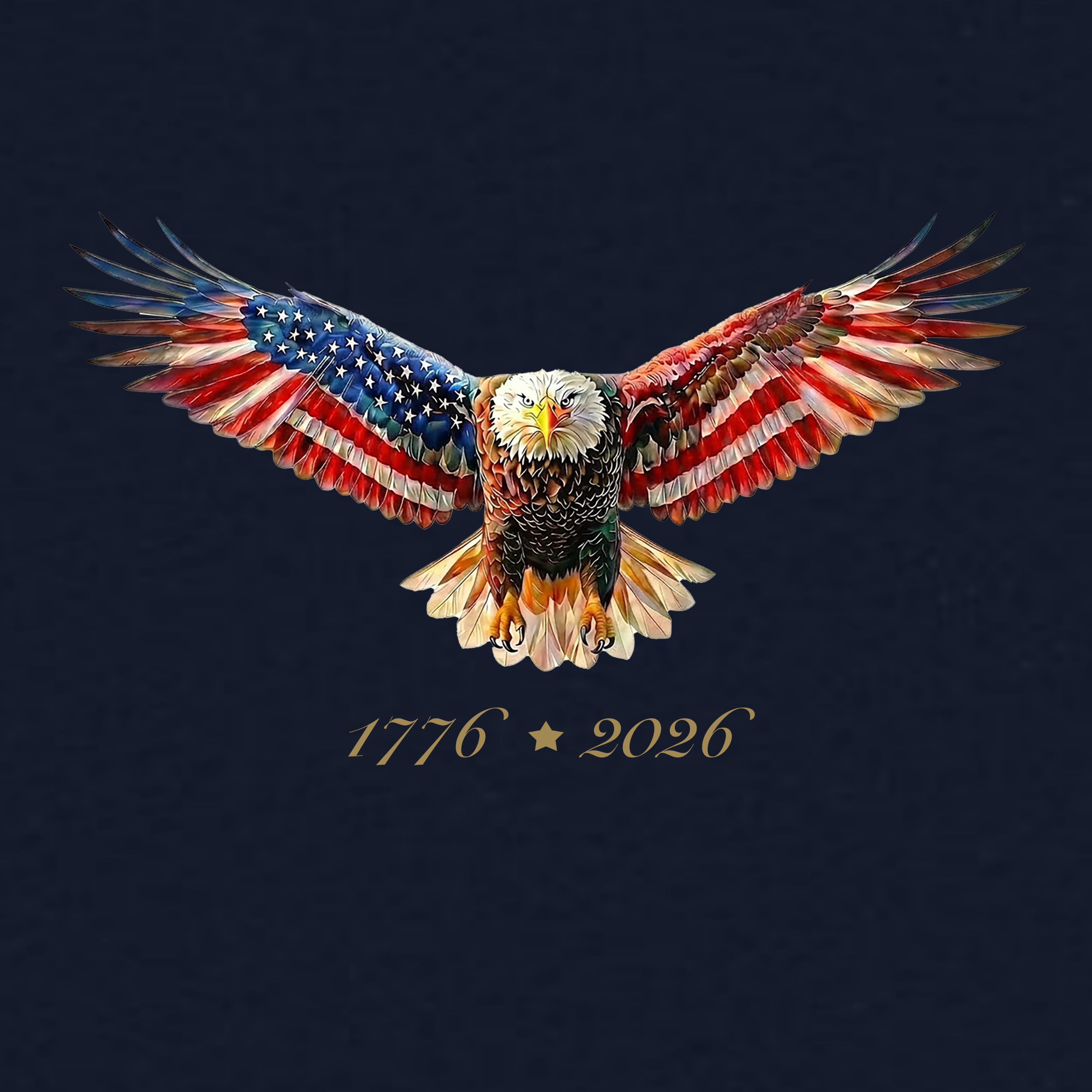 Patriotic Eagle 250 Tee