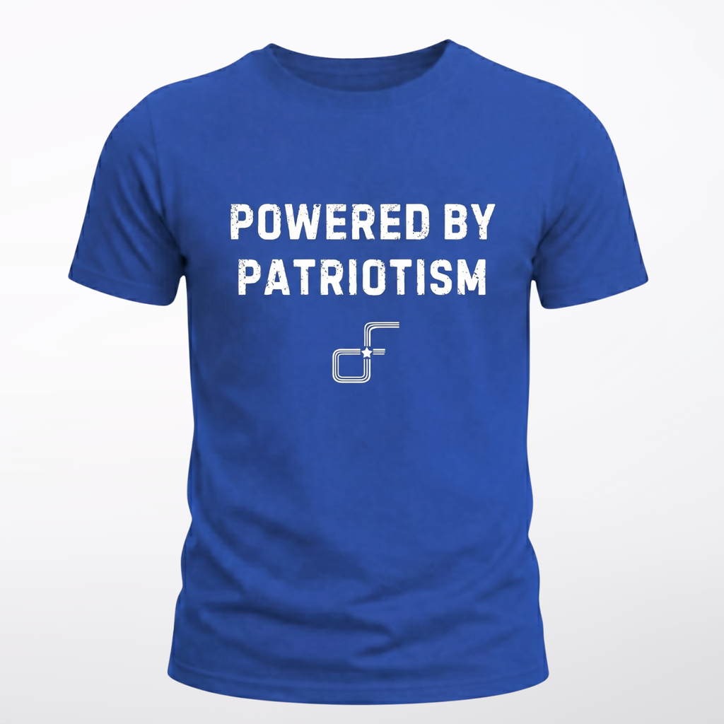 Powered By Patriotism Tee