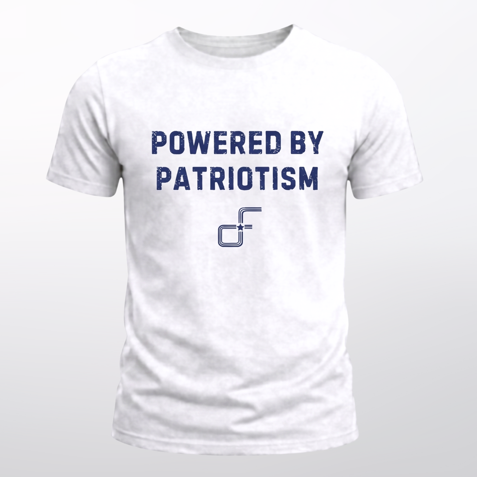 Powered By Patriotism Tee
