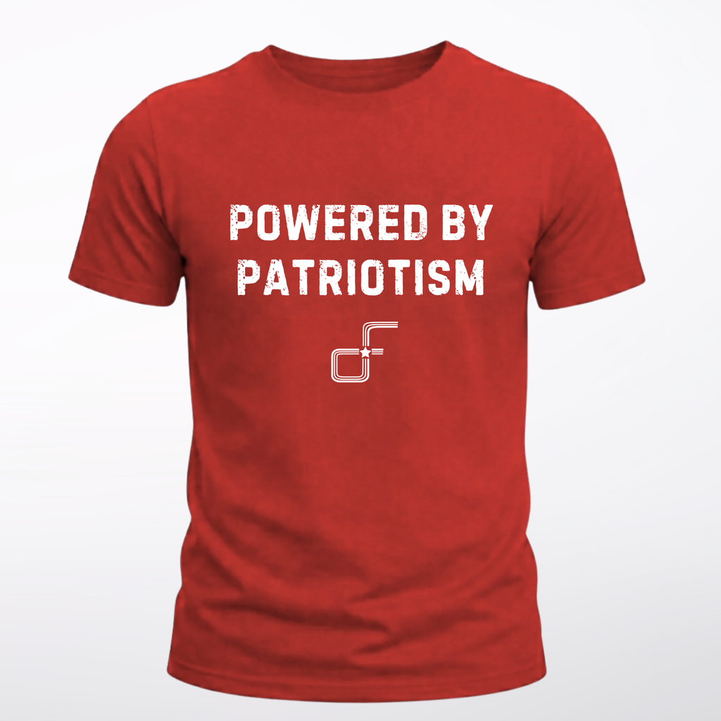 Powered By Patriotism Tee